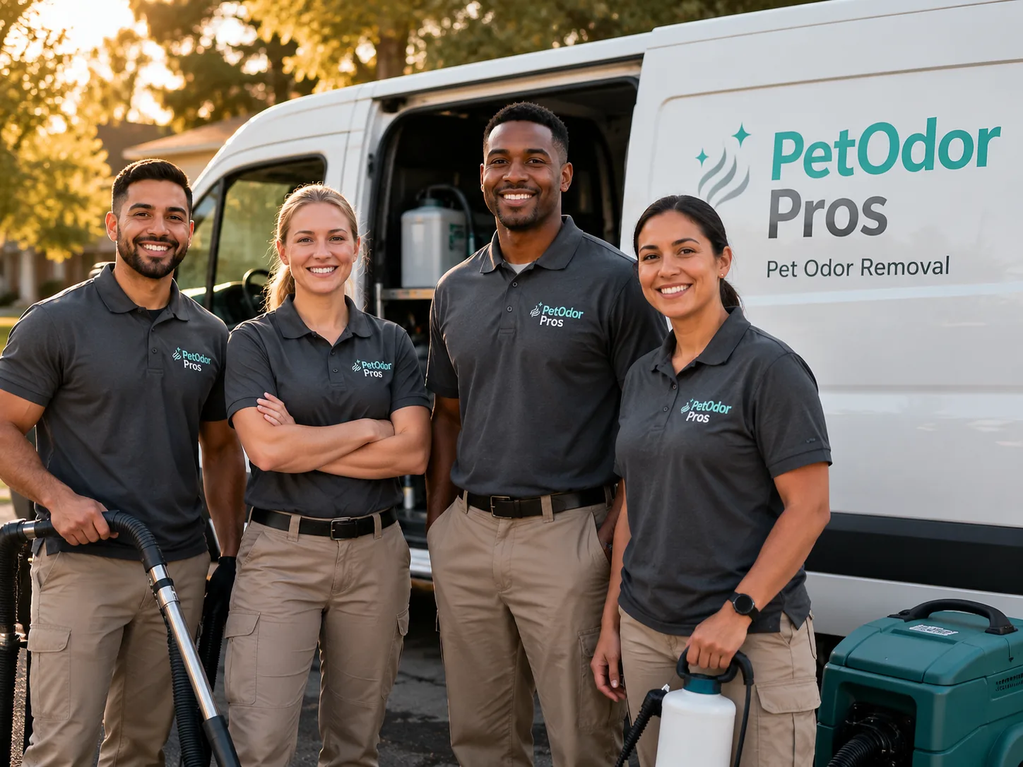 Pet Odor Removal team serving Modesto, CA
